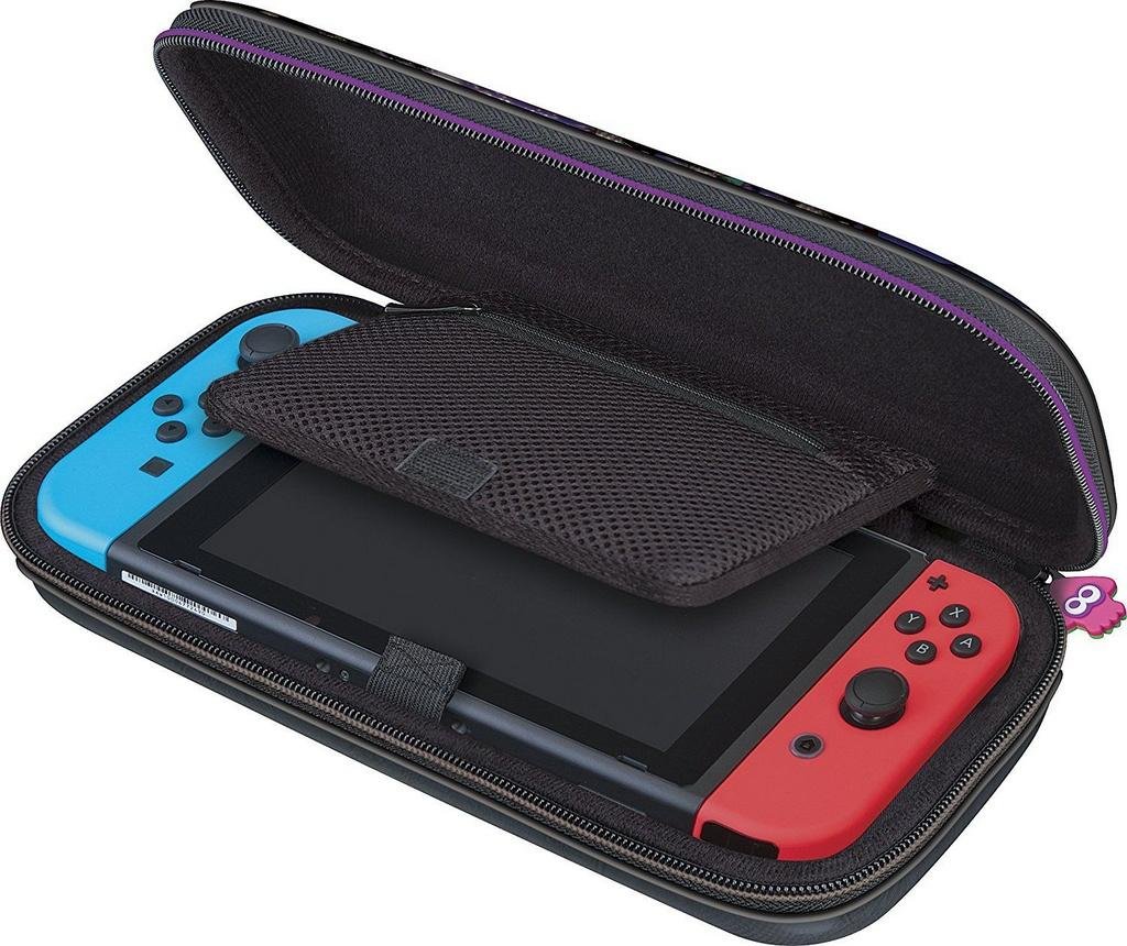 NINTENDO SWITCH DELUXE SPLATOON 2 TRAVEL CASE, PREMIUM HARD CASE NINTENDO SWITCH DELUXE SPLATOON 2 TRAVEL CASE, PREMIUM HARD CASE